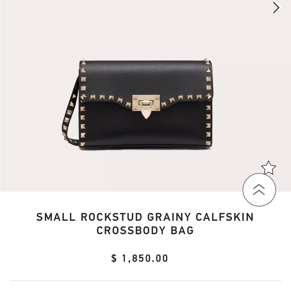 Valentino rockstud crossbody. Like new.